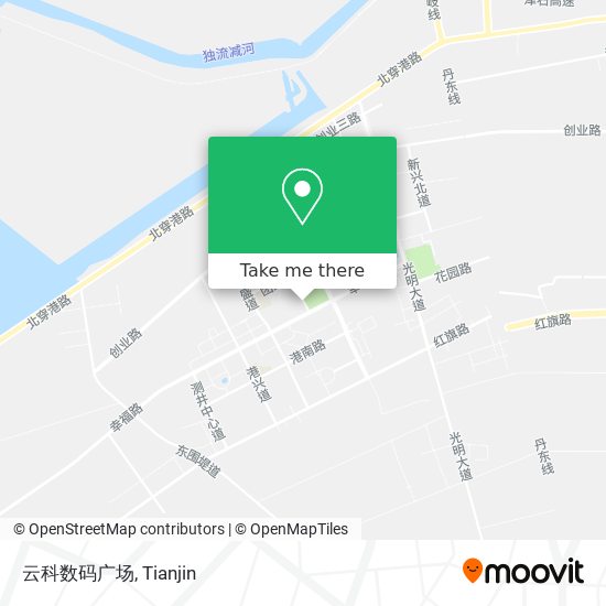 云科数码广场 map