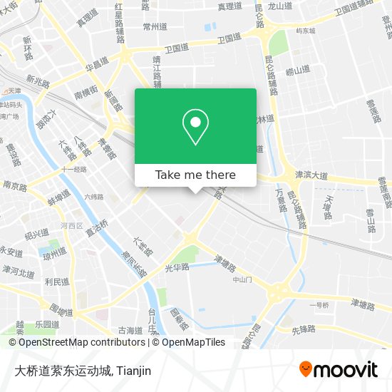 大桥道萦东运动城 map