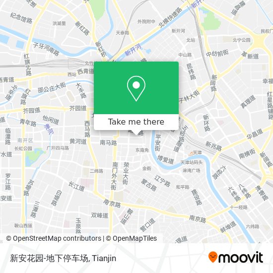 新安花园-地下停车场 map