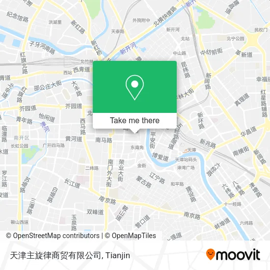 天津主旋律商贸有限公司 map