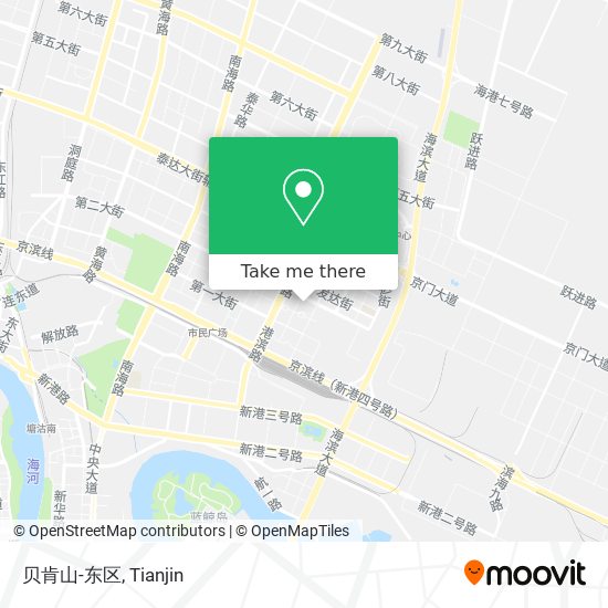 贝肯山-东区 map