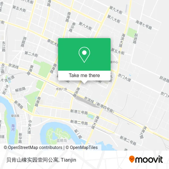 贝肯山橡实园壹间公寓 map