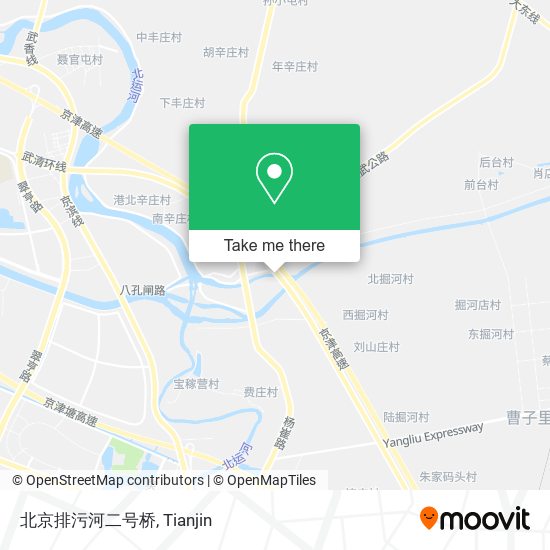 北京排污河二号桥 map