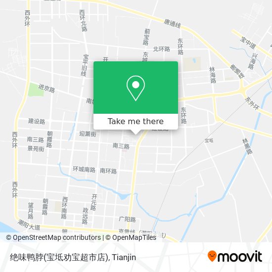 绝味鸭脖(宝坻劝宝超市店) map