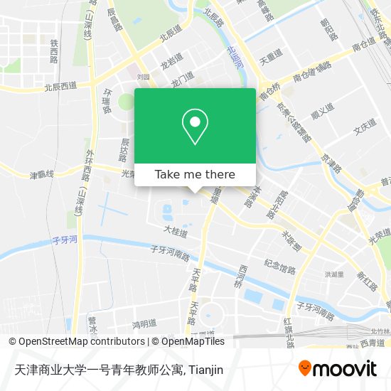 天津商业大学一号青年教师公寓 map