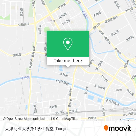 天津商业大学第1学生食堂 map