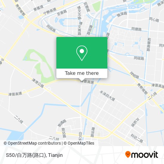 S50/白万路(路口) map