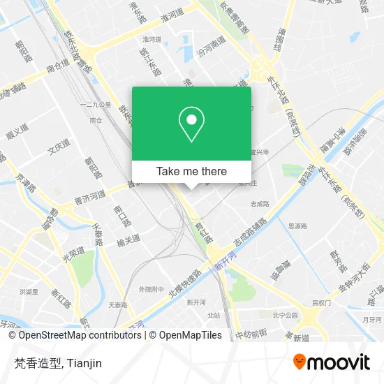 梵香造型 map