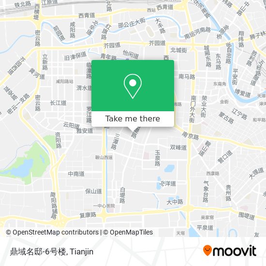 鼎域名邸-6号楼 map