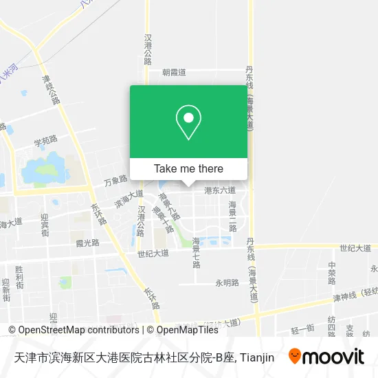 天津市滨海新区大港医院古林社区分院-B座 map