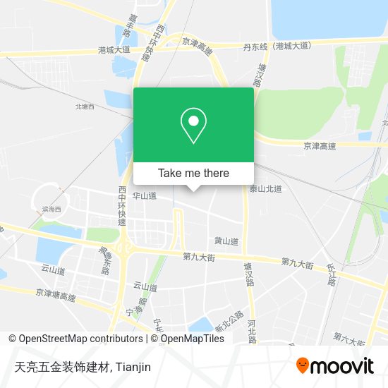 天亮五金装饰建材 map