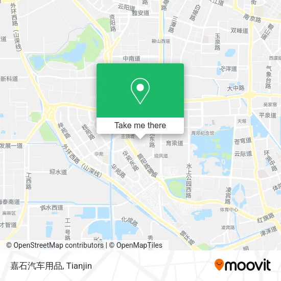 嘉石汽车用品 map