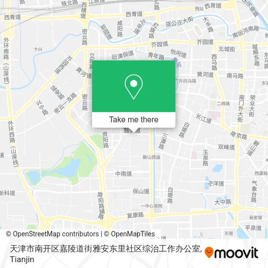 天津市南开区嘉陵道街雅安东里社区综治工作办公室 map