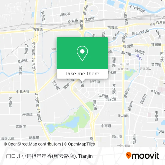 门口儿小扁担串串香(密云路店) map