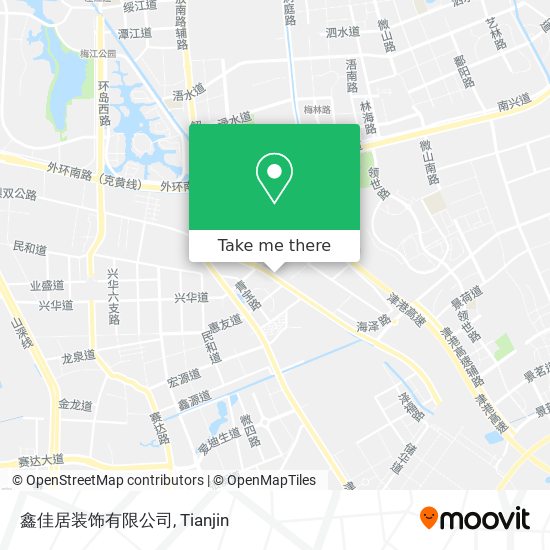 鑫佳居装饰有限公司 map
