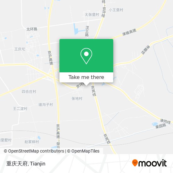 重庆天府 map