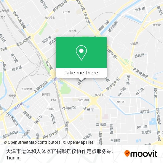 天津市遗体和人体器官捐献殡仪协作定点服务站 map
