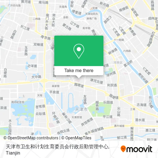 天津市卫生和计划生育委员会行政后勤管理中心 map