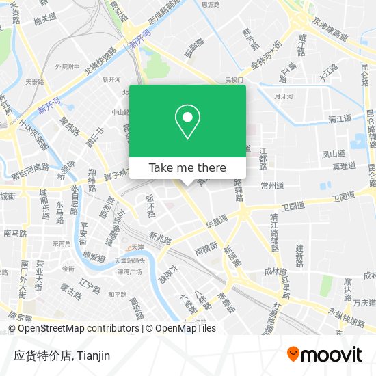 应货特价店 map