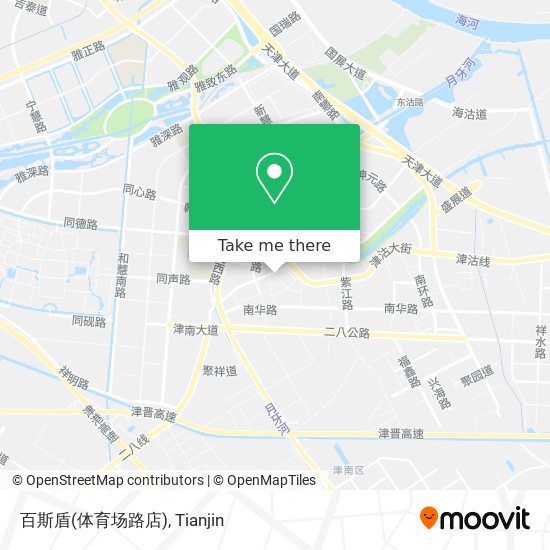 百斯盾(体育场路店) map