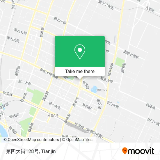 第四大街128号 map