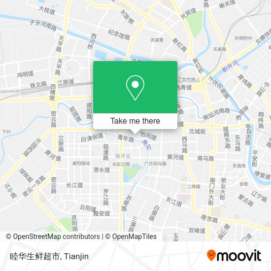 睦华生鲜超市 map
