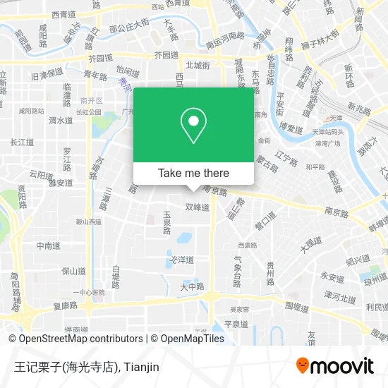 王记栗子(海光寺店) map