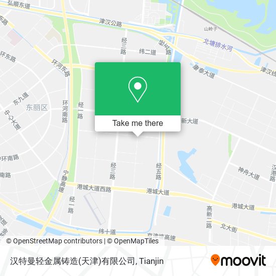 汉特曼轻金属铸造(天津)有限公司 map