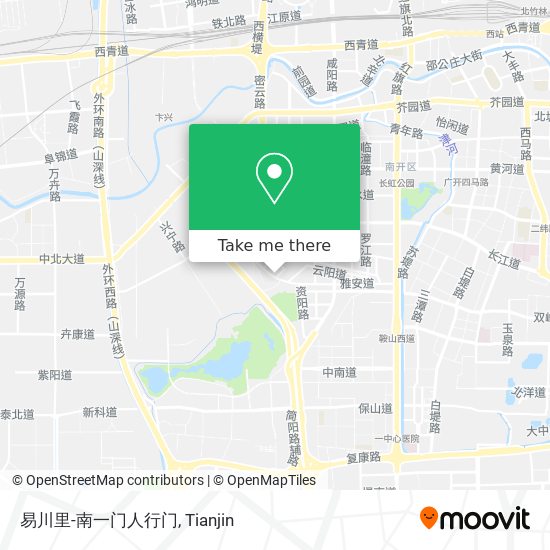 易川里-南一门人行门 map
