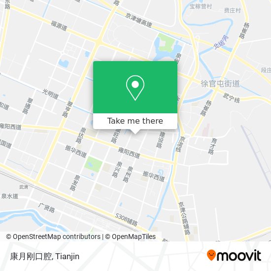 康月刚口腔 map