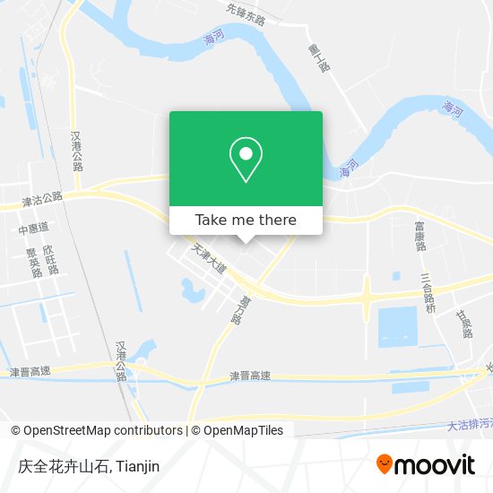 庆全花卉山石 map
