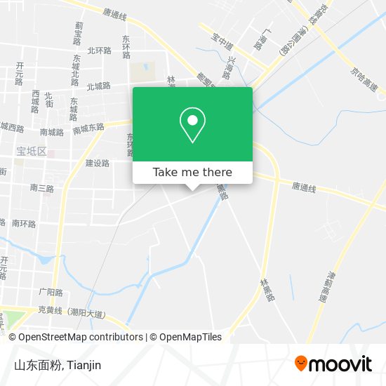 山东面粉 map