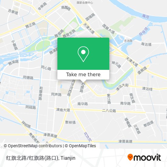 红旗北路/红旗路(路口) map