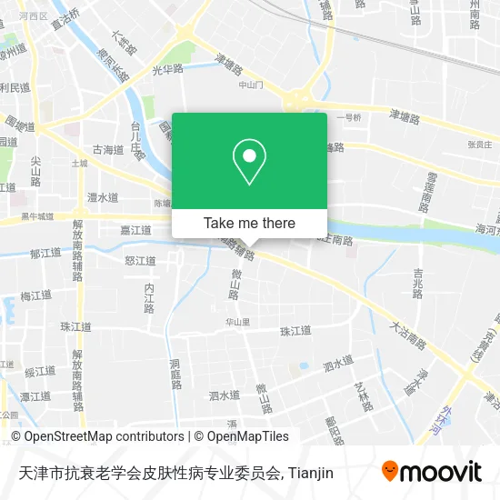 天津市抗衰老学会皮肤性病专业委员会 map