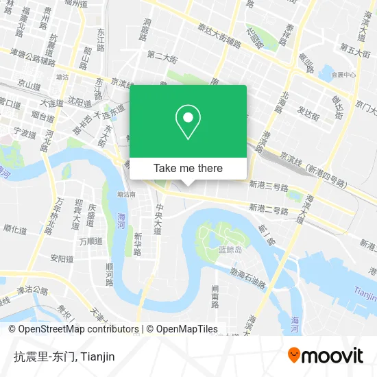 抗震里-东门 map