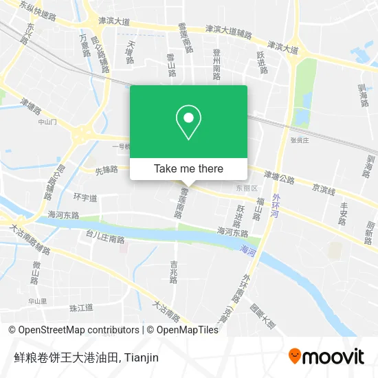 鲜粮卷饼王大港油田 map