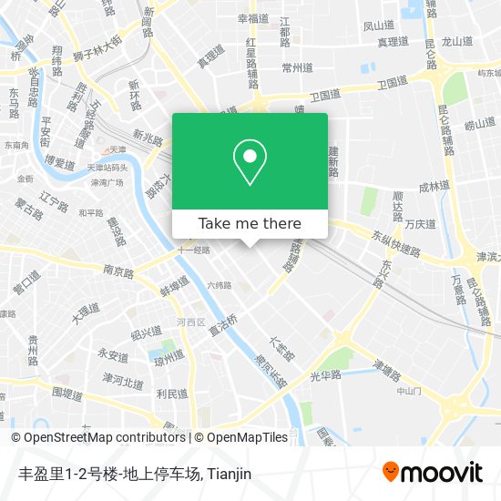 丰盈里1-2号楼-地上停车场 map