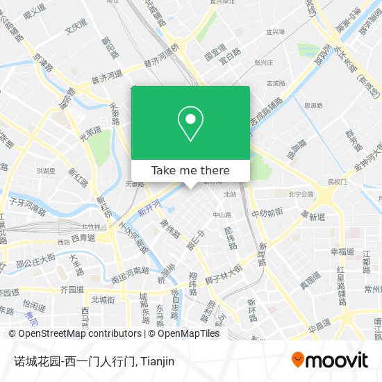诺城花园-西一门人行门 map