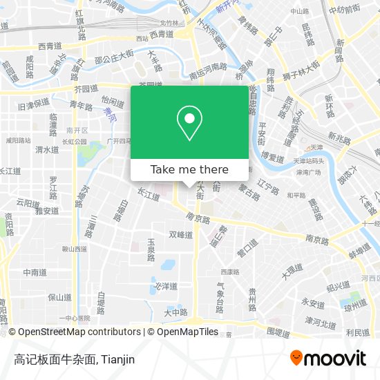 高记板面牛杂面 map