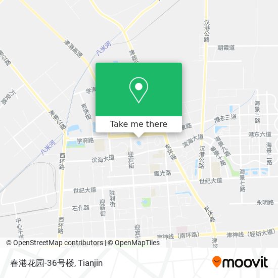 春港花园-36号楼 map