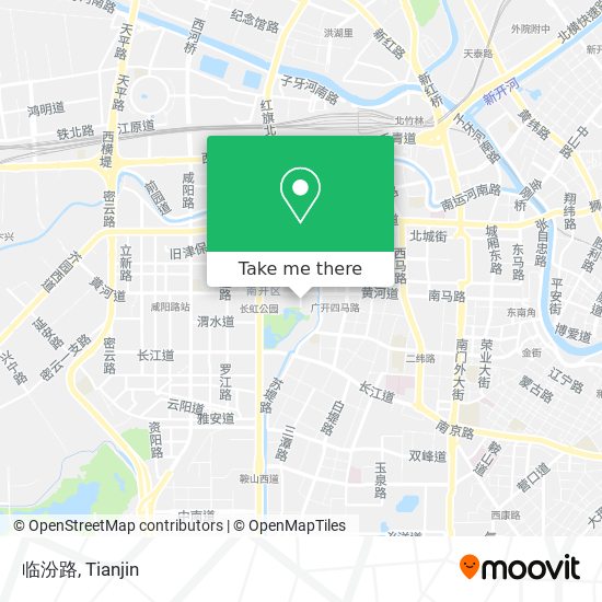临汾路 map