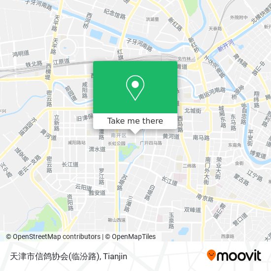 天津市信鸽协会(临汾路) map