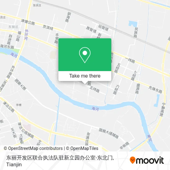 东丽开发区联合执法队驻新立园办公室-东北门 map
