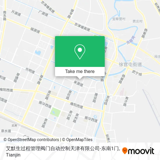 艾默生过程管理阀门自动控制天津有限公司-东南1门 map