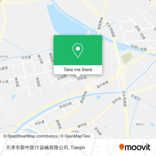 天津市新中医疗器械有限公司 map