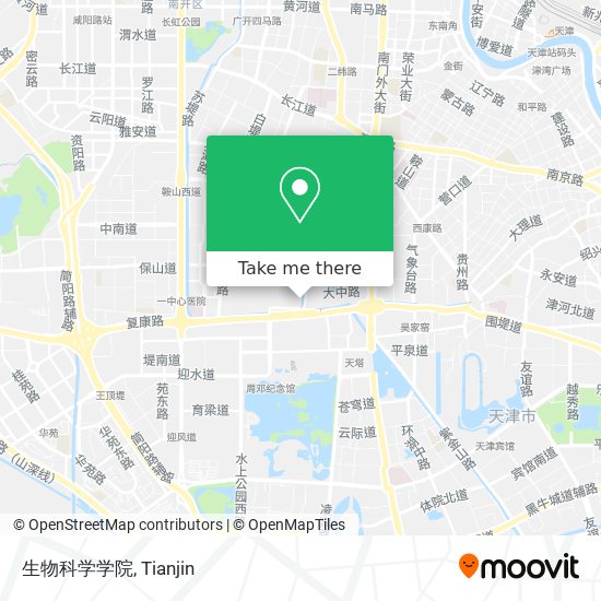 生物科学学院 map