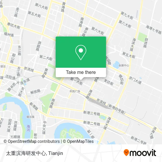 太重滨海研发中心 map