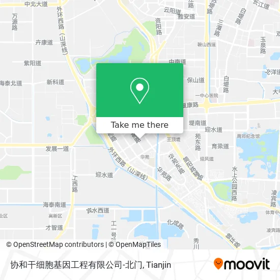 协和干细胞基因工程有限公司-北门 map