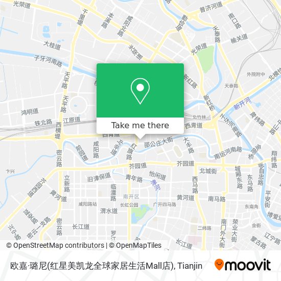 欧嘉·璐尼(红星美凯龙全球家居生活Mall店) map