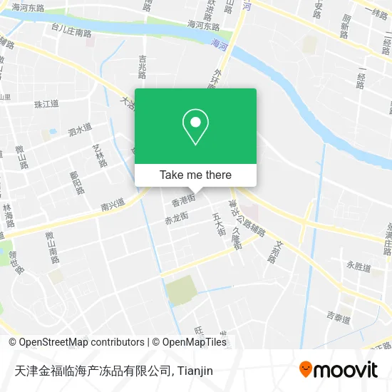 天津金福临海产冻品有限公司 map
